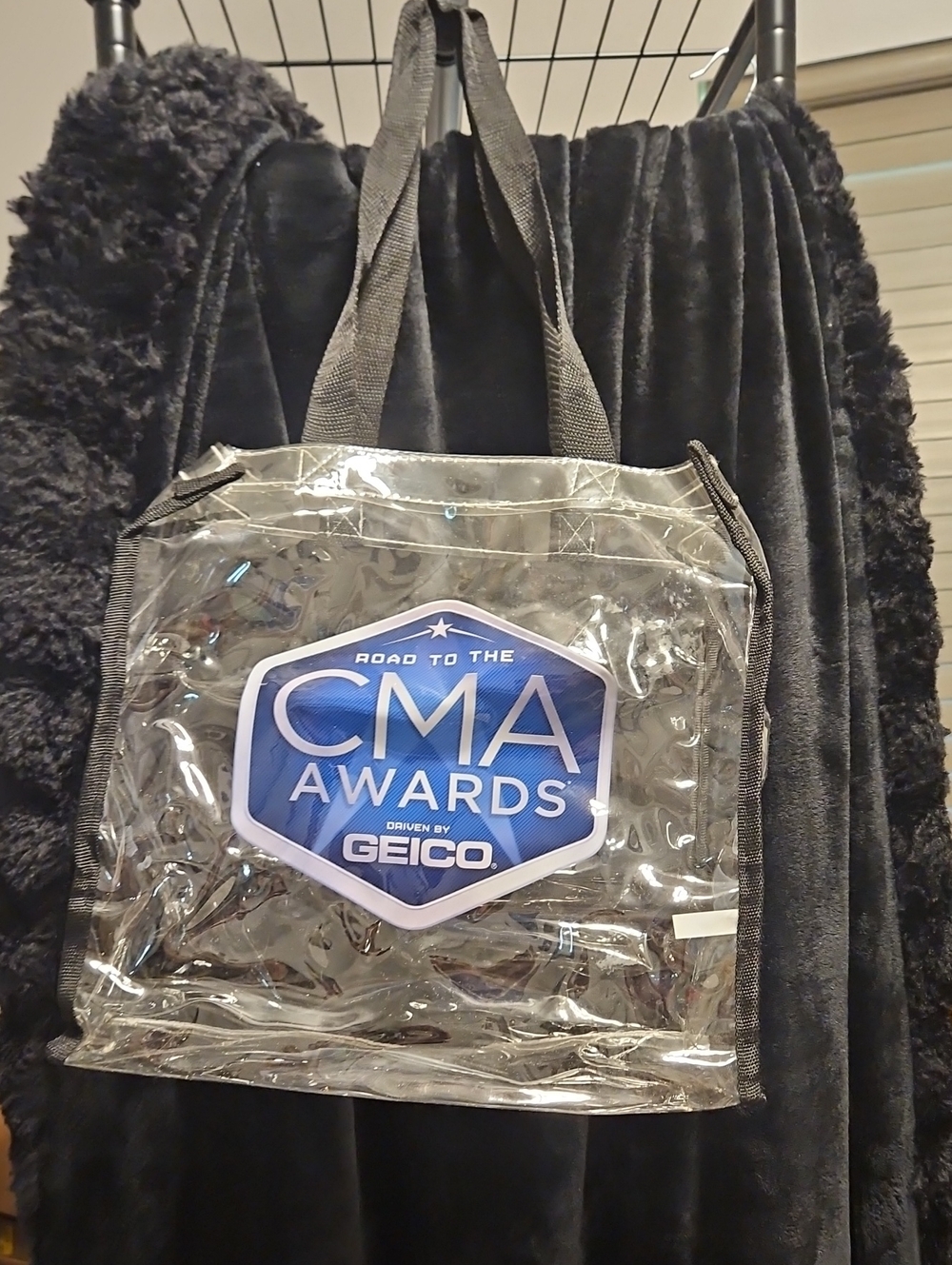 CMA Awards Clear Tote Bag with Geico Logo